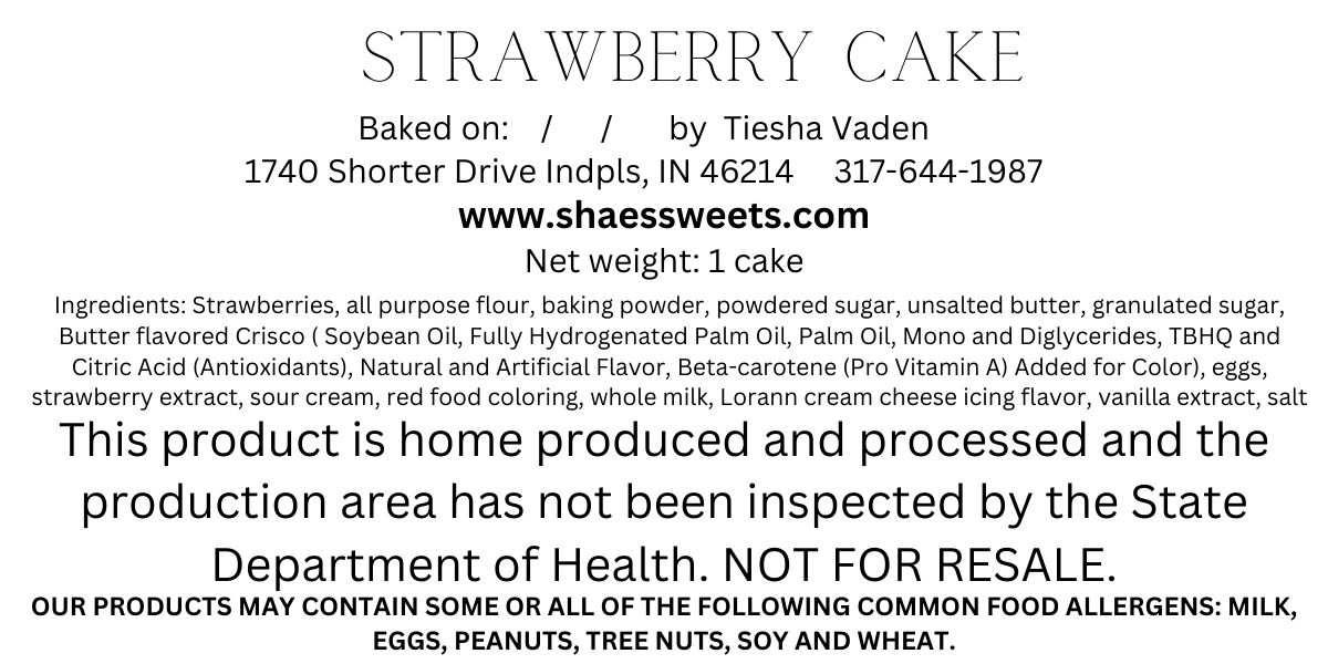 Cakes