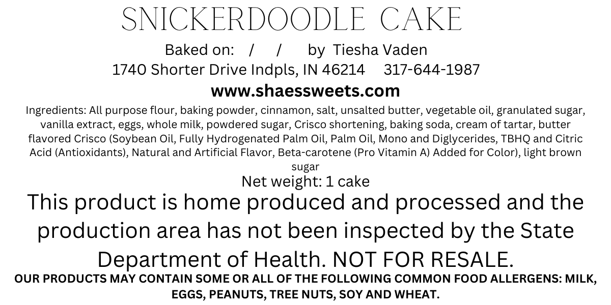 Cakes