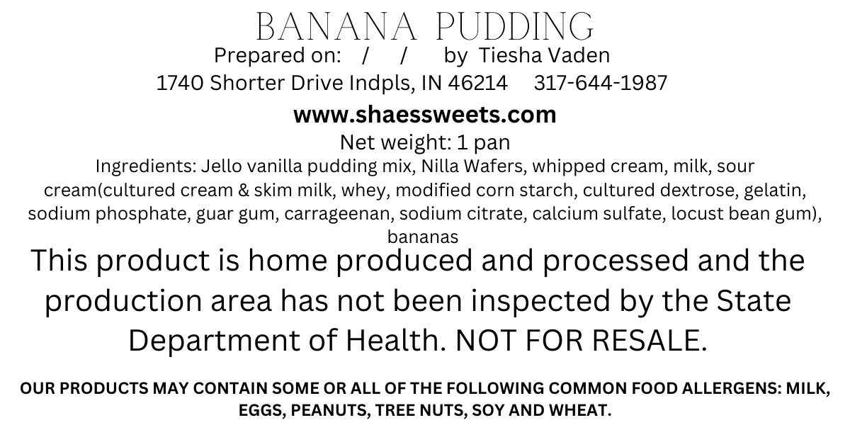 Banana Pudding/Banana Pudding Cookie Cups